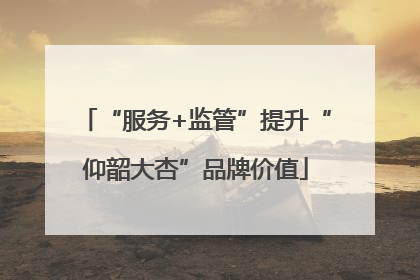“服务+监管”提升“仰韶大杏”品牌价值
