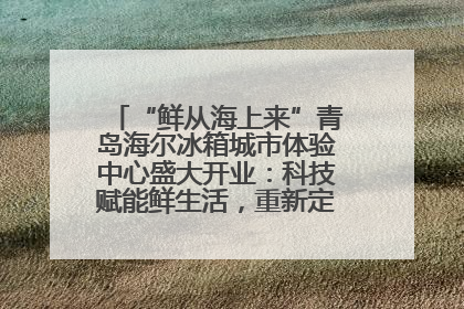 “鲜从海上来”青岛海尔冰箱城市体验中心盛大开业：科技赋能鲜生活，重新定义全球饮食未来