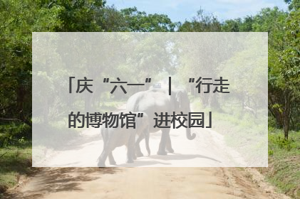 庆“六一”｜“行走的博物馆”进校园
