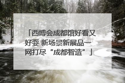 西博会成都馆好看又好耍 新场景新展品一网打尽“成都智造”