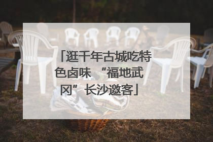 逛千年古城吃特色卤味 “福地武冈”长沙邀客