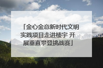金心金意新时代文明实践项目走进楼宇 开展垂直攀登挑战赛
